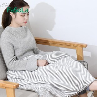 电热毯加热坐垫毛毯办公室午睡取暖小被子暖脚护膝保暖神器
