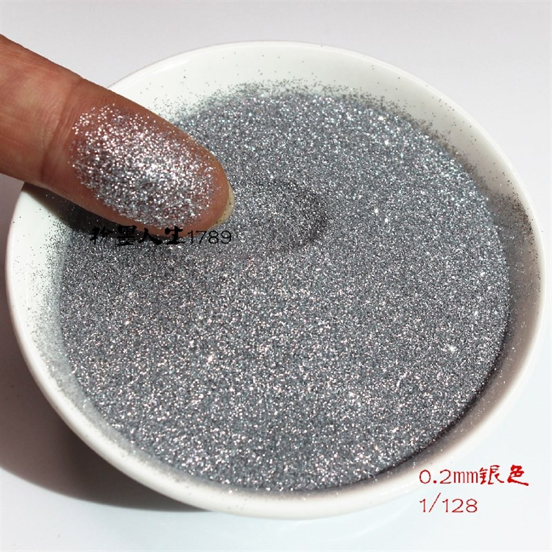 厂价金银亮片金粉闪光粉真石漆金葱粉片鎏金矽V藻泥闪粉金片