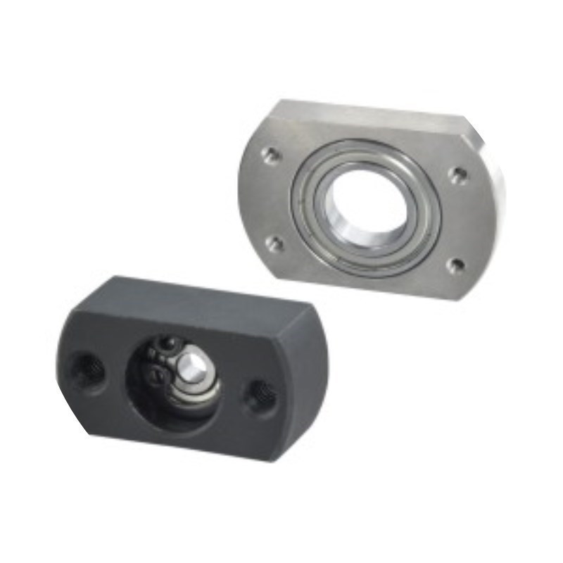 切边法兰轴承座固定座BFC01孔径20紧凑型BGTAB KBF卧式带座轴承