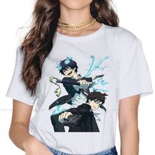 速发Yukio Women TShirt Blue Exorcist Rin Okumura Anime Girls