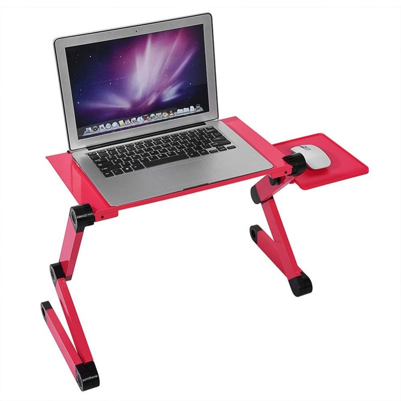 极速Portable Mobile Laptop Stand Table For Bed Sofa Laptop F