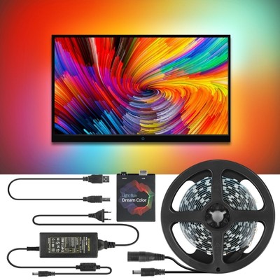 速发5V USB LED Strip lights 5050 RGB Ambilight Kit for HDTV