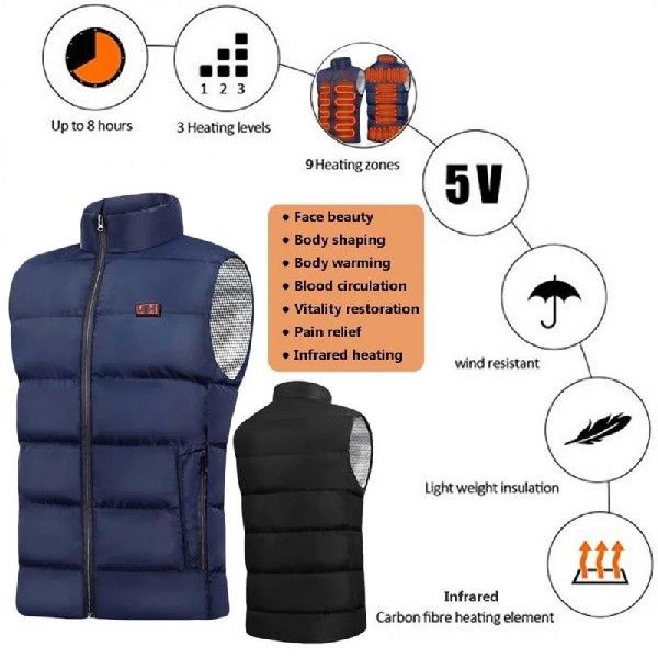 极速chaleco calefactable hombre intelligent Heating Vest 玩具/童车/益智/积木/模型 调色盘 原图主图