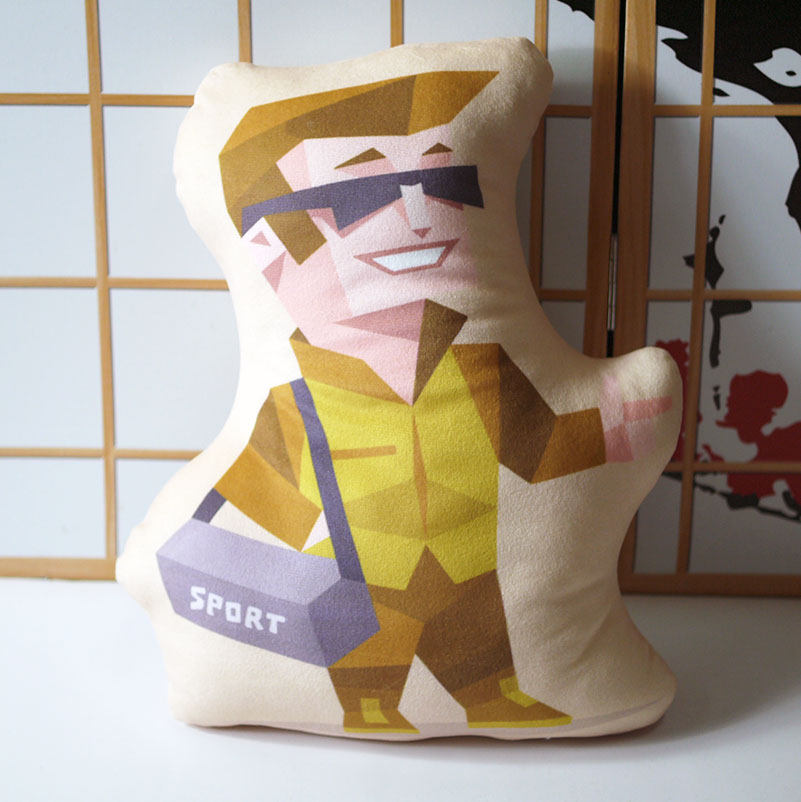 mbti职业性格测试m荣格心理学infp intp双面抱枕靠垫动漫毛绒包邮