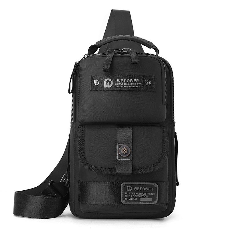 胸包男大容量帆布单肩包牛津布背包户外登山包多功能男生斜挎包男,箱包皮具/热销女包/男包,胸包,淘宝优惠券,粉丝福利购,淘宝优惠卷