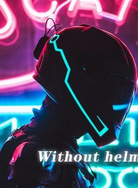 Bike Helmet Cold-Light Night-Riding-Lights Flashing Motorcyc