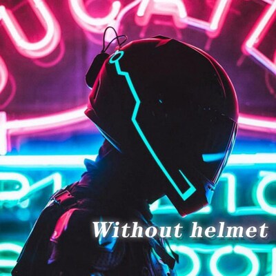 Bike Helmet Cold-Light Night-Riding-Lights Flashing Motorcyc