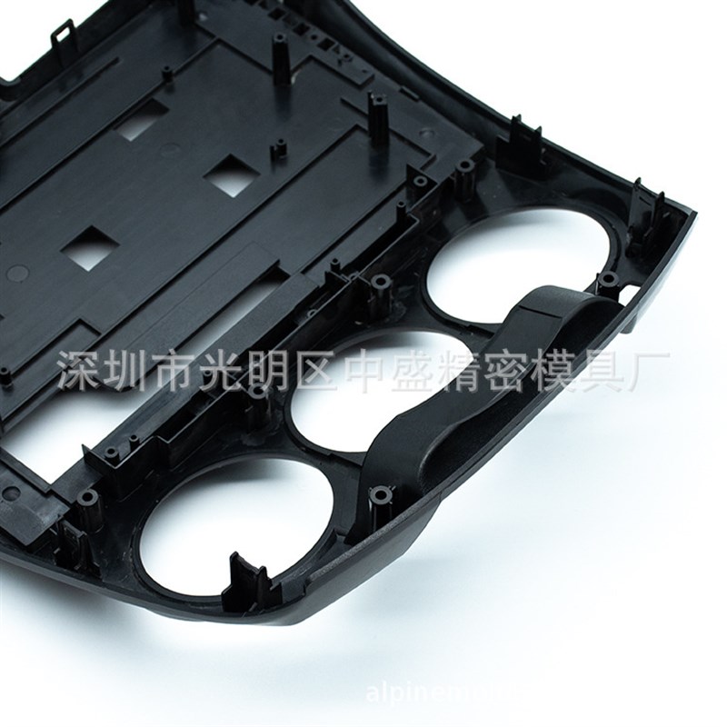 深圳汽车配件塑料abs塑胶注塑模具 中控屏抛光Q车载外观件尼龙纤
