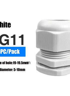 现货Waterproof Cable Gland 10pcsB Cable entry IP68 PG7 for 3