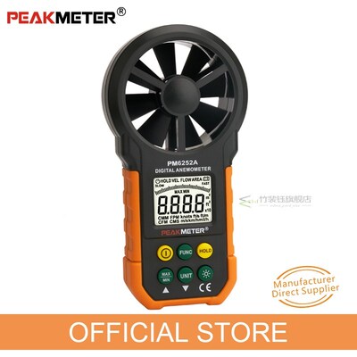 MS6252A MS6252B Digital Anemometer Wind Speed Meter Air Flow