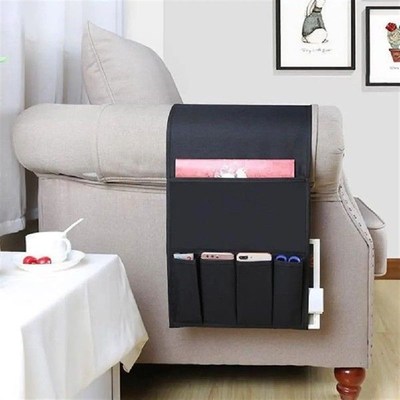 Chair Side Storage Bag Waterproof Oxford Cloth Sofa Armrest