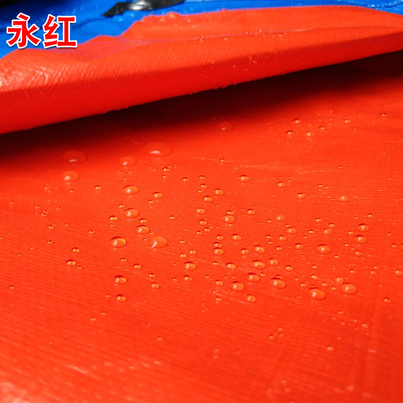 现货防雨布加厚户外遮阳防晒隔热篷布防水雨棚油布塑料三轮货车pe