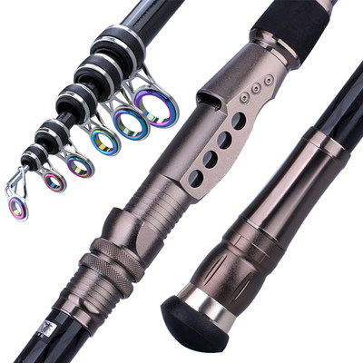 极速Sougayilang 1.8-3.6m Telescopic Fishing Rods UltraLight