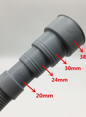 1Pcs 2.5M/3M PVC Washing Machine Dishwasher Drain Waste Hose