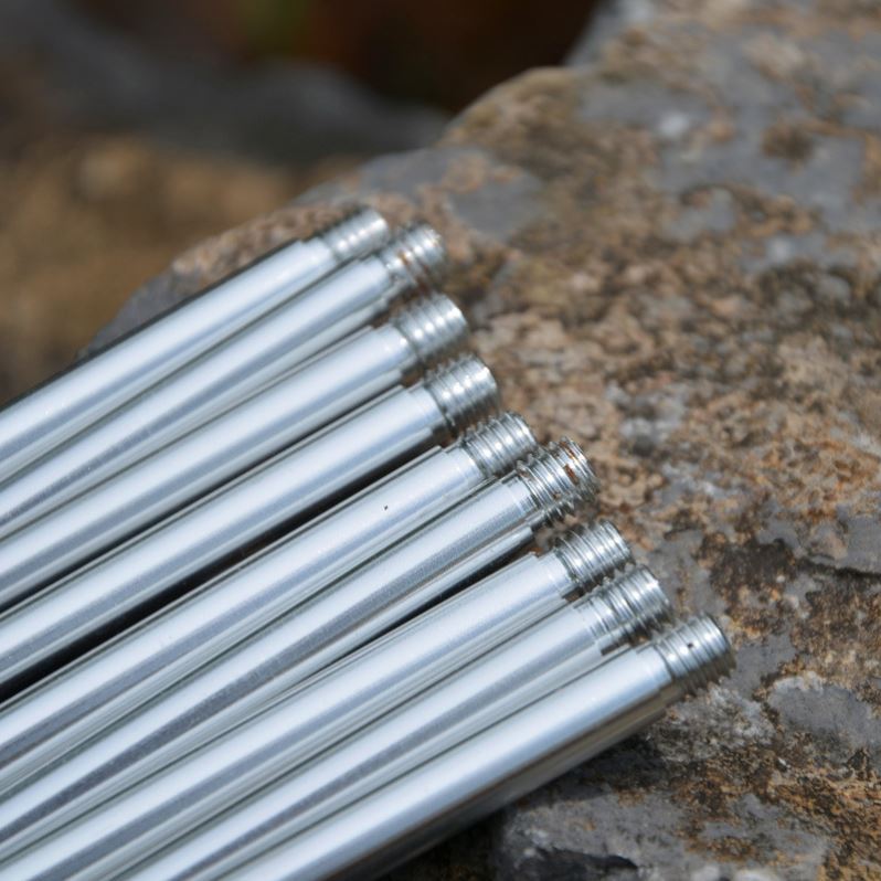 户外3节伸缩杆j三脚架折叠三角架承重吊架支架野餐露营吊锅篝火架