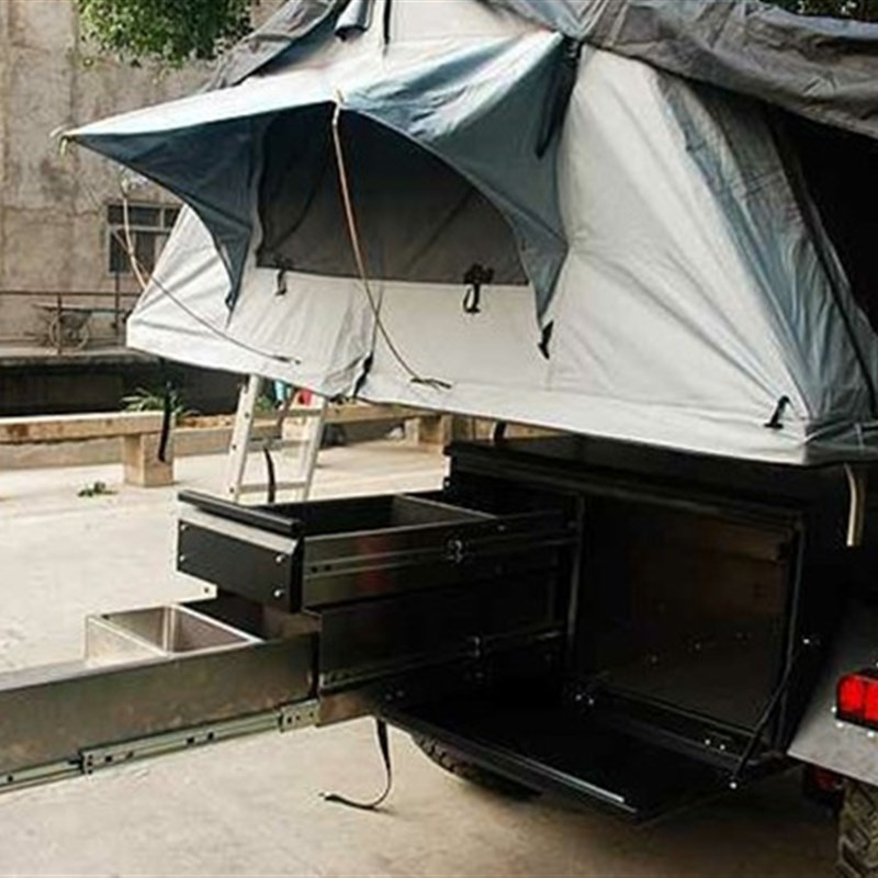 .长房车 重型滑轨1 货柜三节轨抽屉改装车61米N寸7宽40 导轨道工