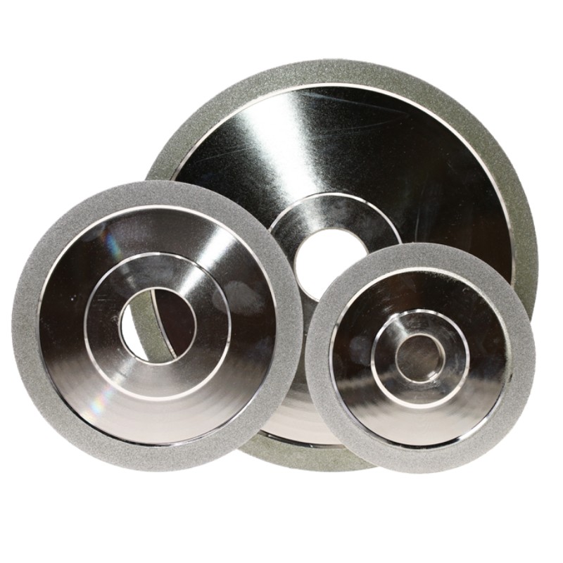 电镀金刚石钻石平行砂轮硬质合金钨钢铣刀SDC磨刀机磨床玉石研磨