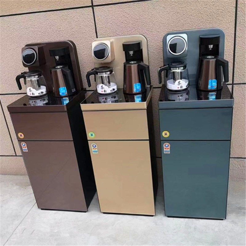 新款多功能茶吧机冷热全自动智能饮水机家用立式茶巴机代发