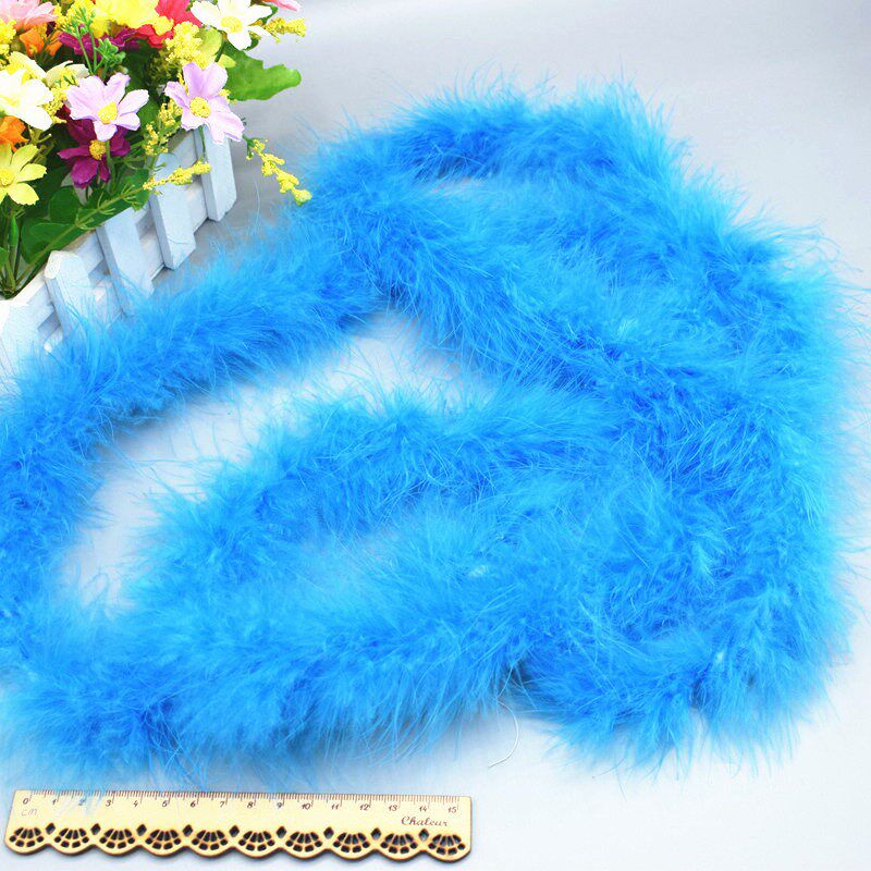 2 Meters fluffy turkish feather boa / scarf  accessories fea图片