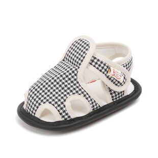 婴儿凉鞋男宝一岁宝宝鞋子2024年新款幼儿学步鞋夏款软底室内布鞋