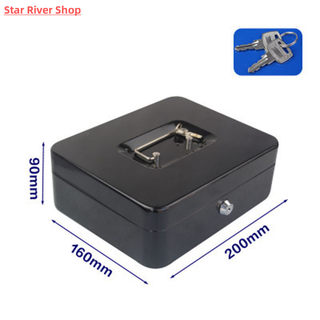 新品Protable Key Locker Safe Home Shop Steel Mini Money Box