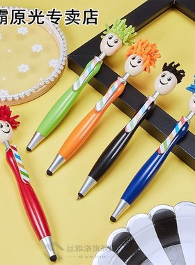 Mop Topper Pens Screen Cleaner Stylus Pens 3-In-1 Stylus Pen