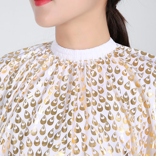 发廊专用高档成人理发围布美发大号剪发围布不沾发专业透气LOGO