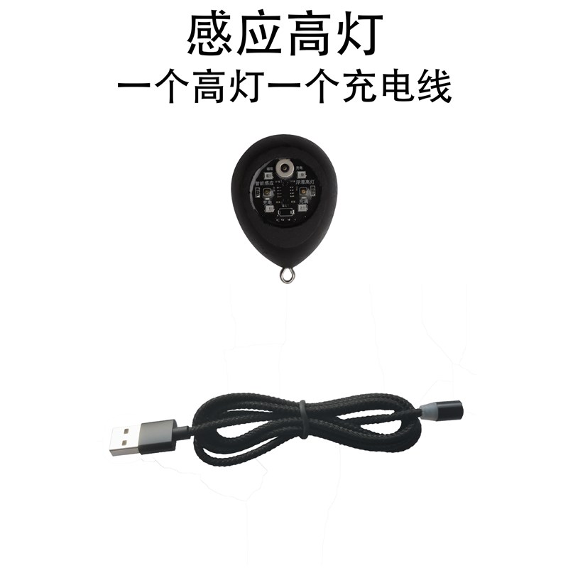 小众高货可视猫鱼感应浮漂高灯六代夜视探鱼器锚钩照明探照红外94