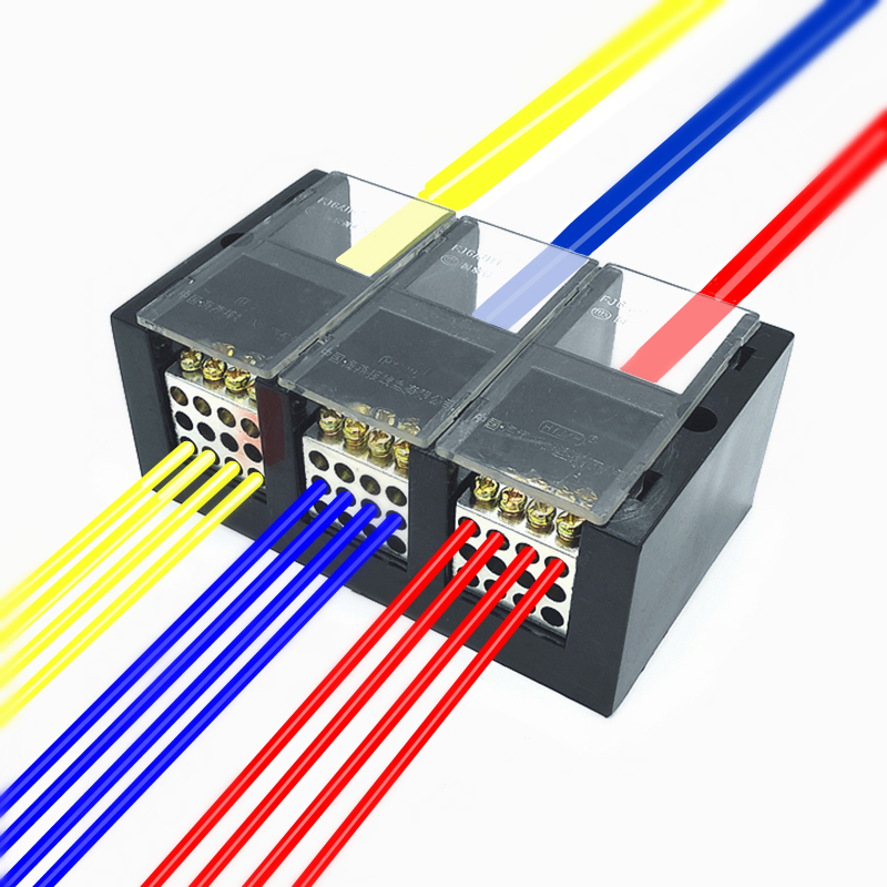 三进三十六出分线端子大电流三相分线盒大功率接线端子三相分线器