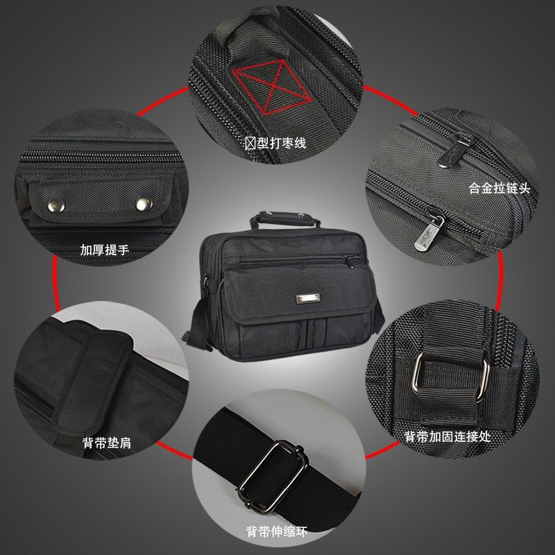 斜挎包男款防水手提包牛津布男包单肩包帆布出差大容量耐磨工具包,箱包皮具/热销女包/男包,男士包袋,淘宝优惠券,粉丝福利购,淘宝优惠卷