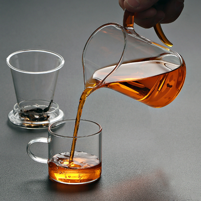 加厚耐热玻璃泡茶壶过滤内胆冲茶器红茶泡绿茶办公室功夫茶具小号