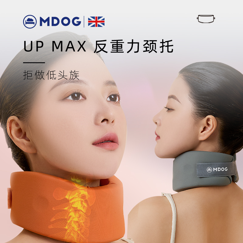 米度狗颈托护颈脖套防低头固定颈椎理疗脖子前倾矫正器办公室mdog