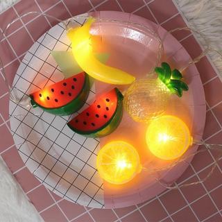 推荐.  LED fruit olemon decorative flashing light color lamp