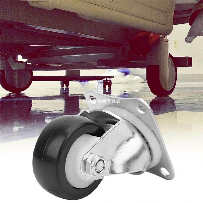 2in TPU Swivel Caster Universal Wear-Resistant caster wheels 鲜花速递/花卉仿真/绿植园艺 花艺材料 原图主图