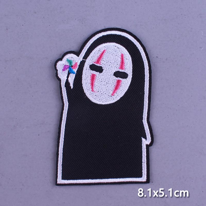 速发Pacth Cartoon Anime Iron On Patches For Clothing Style E