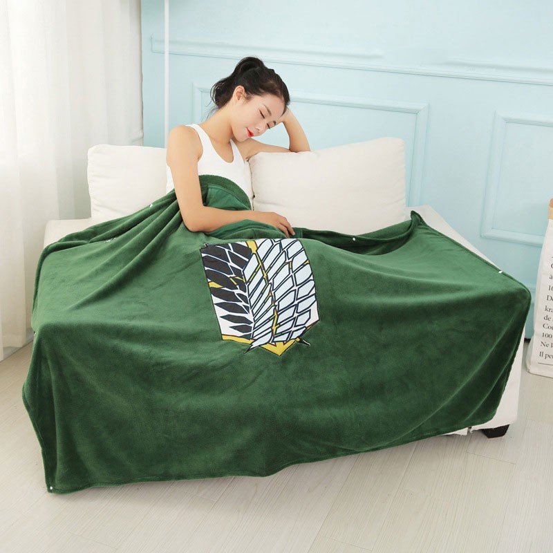 推荐Attack on Titan Blanket Cloak Shingeki No Kyojin Survey