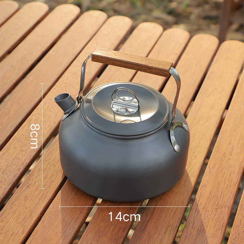 户外露营锅具便携装备水壶烧水茶具套锅餐具野餐炒锅煎锅吊锅炊i.
