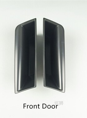 Interior Black Car Door Armrest Handle Holder Storage Box Fo