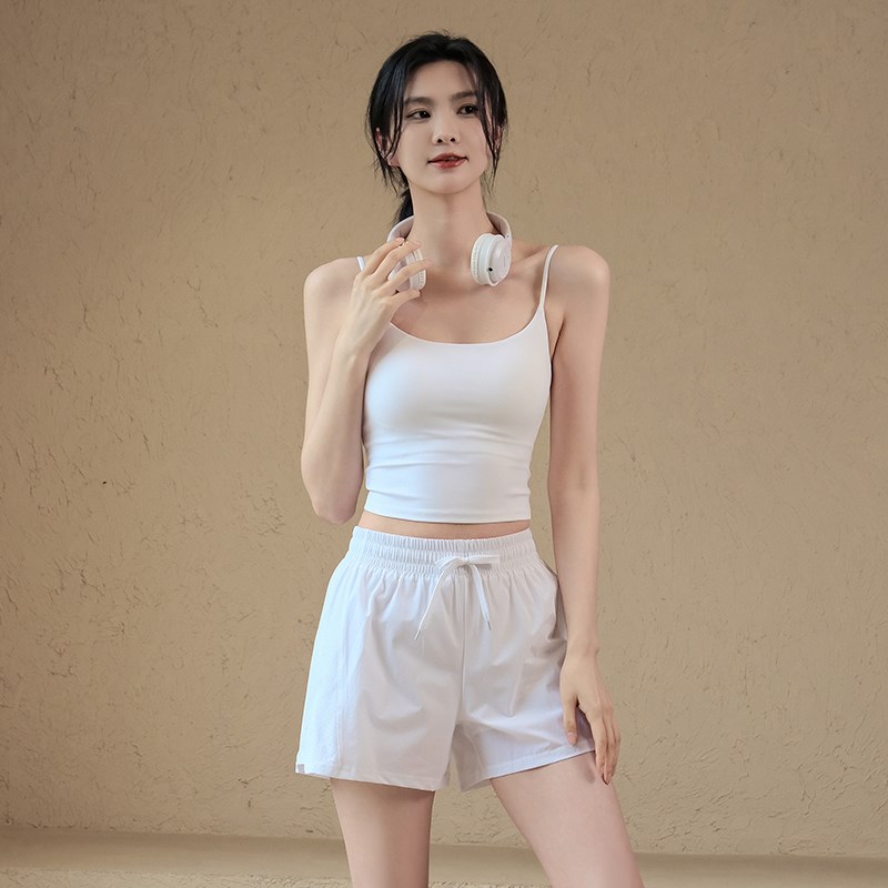 运动内衣女夏季一体式美背防震瑜伽服背心吊带跑步训练健身文胸