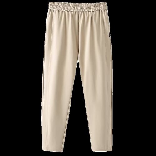 松紧腰裤子2024春秋新款大码女装胖mm宽松显瘦弹力休闲萝卜哈伦裤