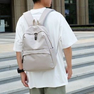 超轻便小号双肩包男女休闲旅行随身背包老人户外出游小孩补习书包