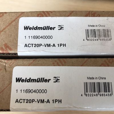 新品全新原包装魏德米勒隔离器ACT 20P-VM-A-1PH   1169040000