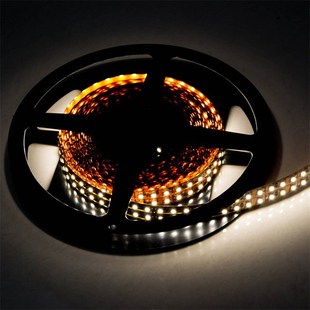 12V低压240灯每米15MM宽裸板led工程款 源头工厂3528双排灯带 灯条