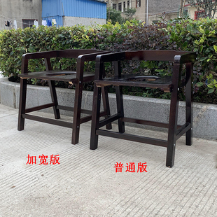 加宽版 老人孕妇坐便椅实木残疾人病人承重强木质厕所用坐便成人