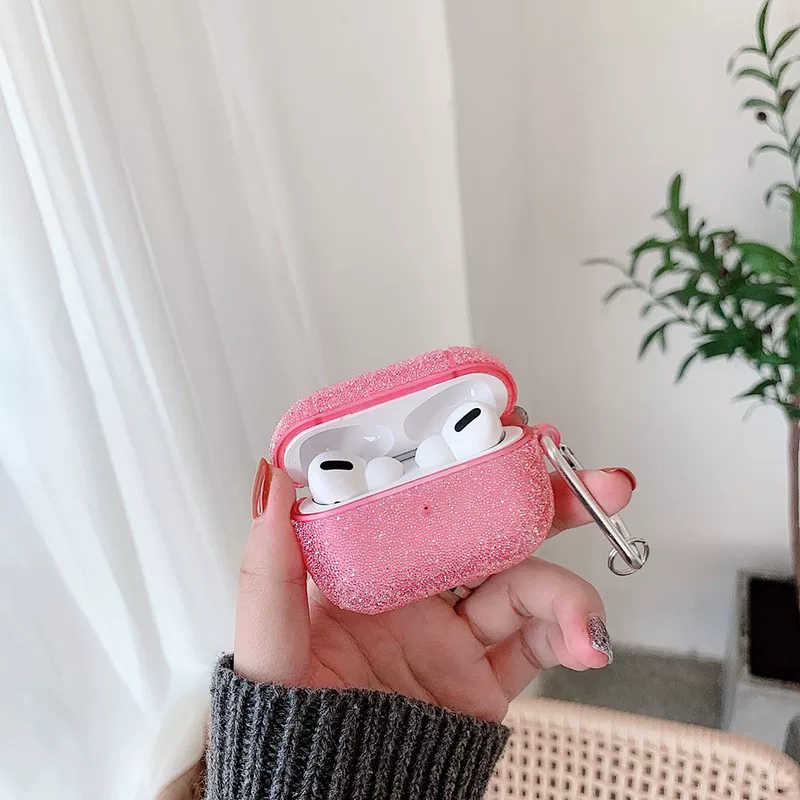[Глиттер чехол для Apple AirPods Pro защитный чехол]