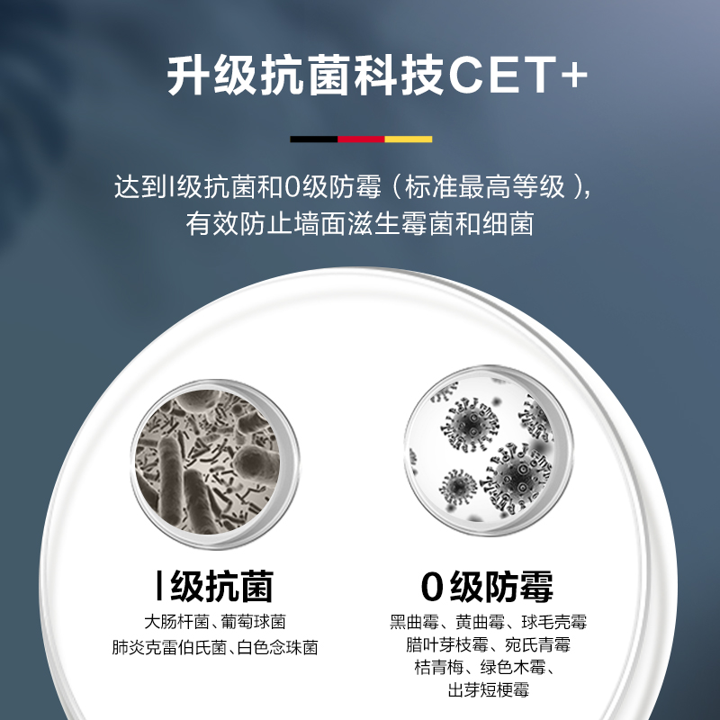 (caparol)自在小滚筒DIY多色墙面乳胶漆哑光翻新修补神器