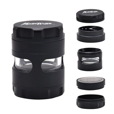 速发Window Design Aluminum Herb Grinder 61mm/2.40'' Herb