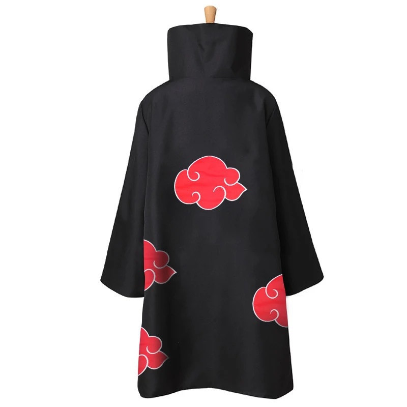 ruto Costume Akatsuki vCloak Cosplay Sasuke Uchahi Cape