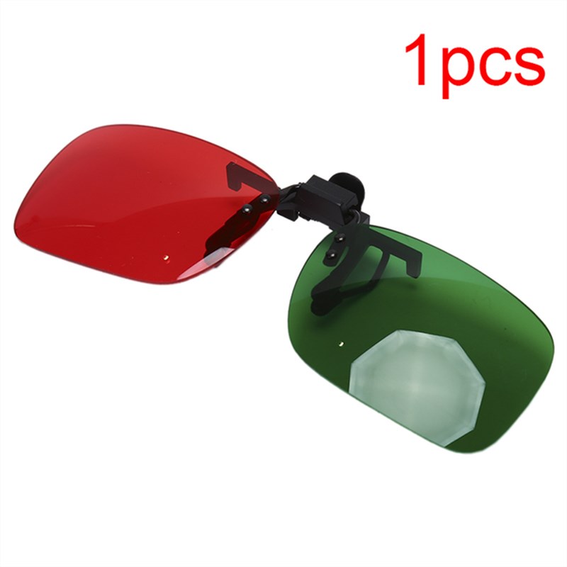 2pcs/1pc 3D Glasses Fits Over Most Prescription GlaXsses For