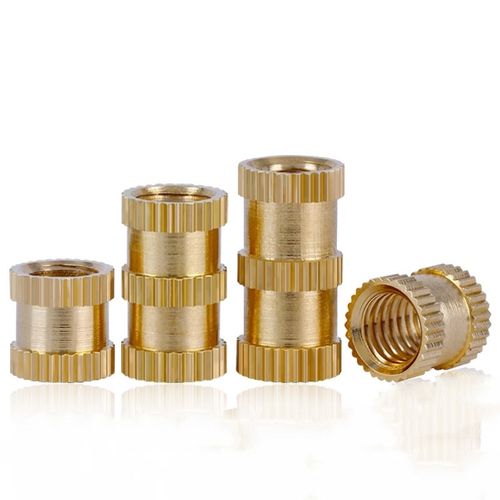 330/250Pcs M2M3M4M5 Brass Threaded Insert Nuts Set Double Kn